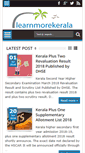 Mobile Screenshot of learnmorekerala.com